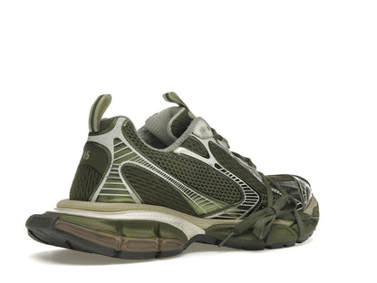 Balenciaga 3XL Dark Green Light Beige