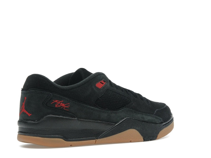 Jordan Flight Court Black Red