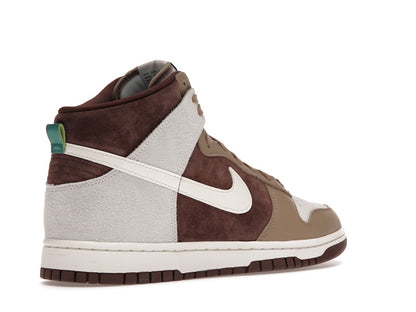 Nike Dunk High Light Chocolate