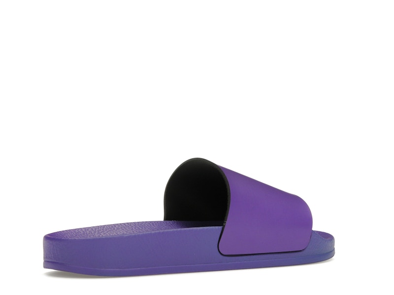 OFF-WHITE Off Stamp Slide Dark Violet Black (Women's)