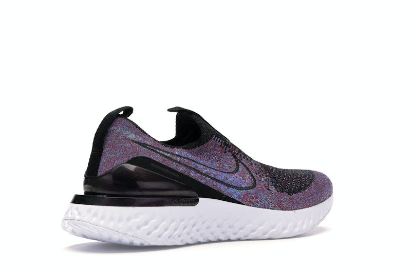 Nike Epic Phantom React Flyknit Black University Red Hyper Jade (Women's)
