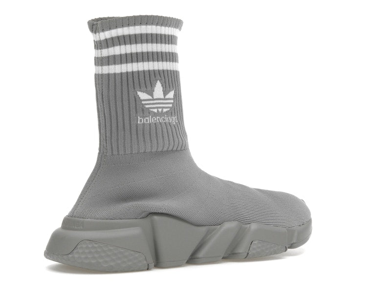 Balenciaga x adidas Speed Trainer Grey White