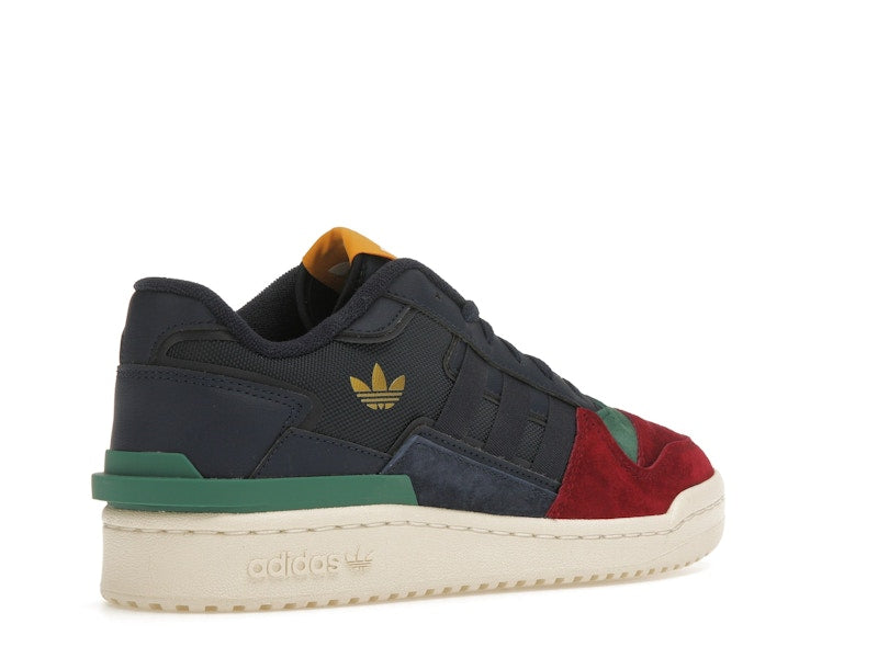 adidas Forum Exhibit Low 2.0 Collegiate Navy Burgundy Green