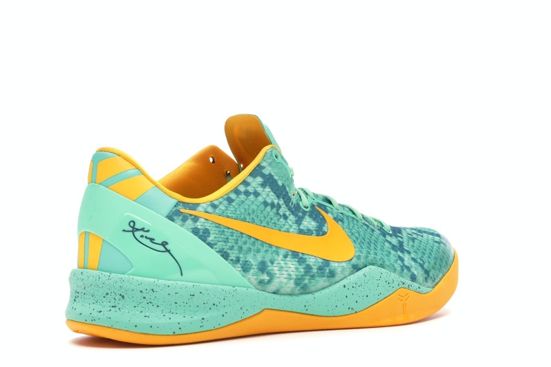 Nike Kobe 8 System Green Glow Laser Orange