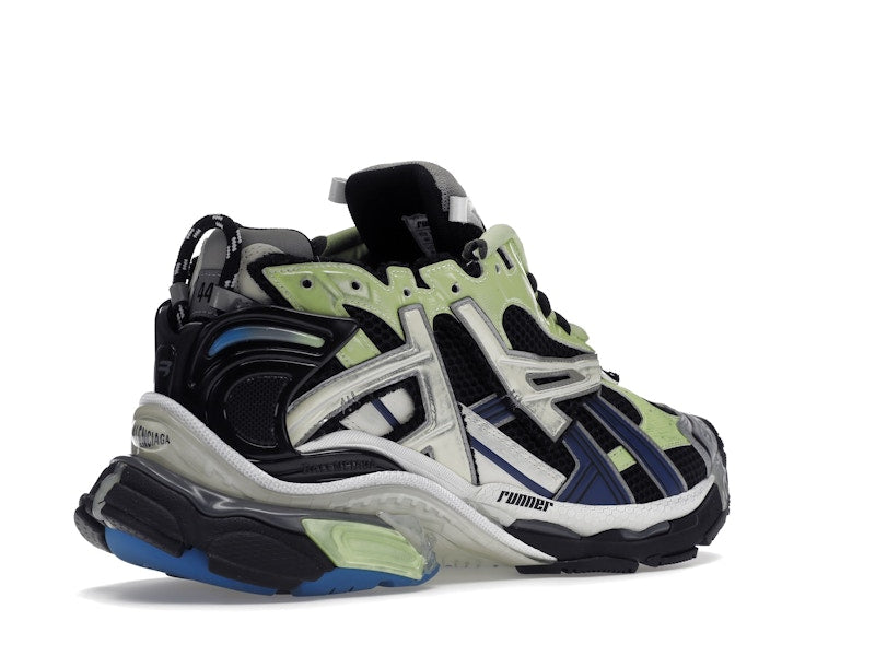 Balenciaga Runner Green Blue Black Grey