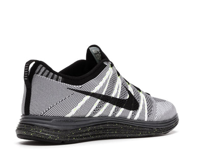 Nike Flyknit Lunar1+ White Black Volt