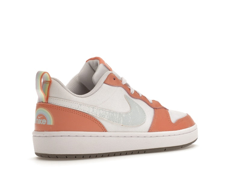 Nike Court Borough Low 2 SE White Light Madder Root (GS)