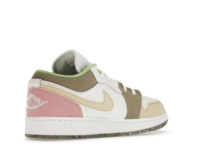 Jordan 1 Low Pastel Grind Vivid Green (GS)