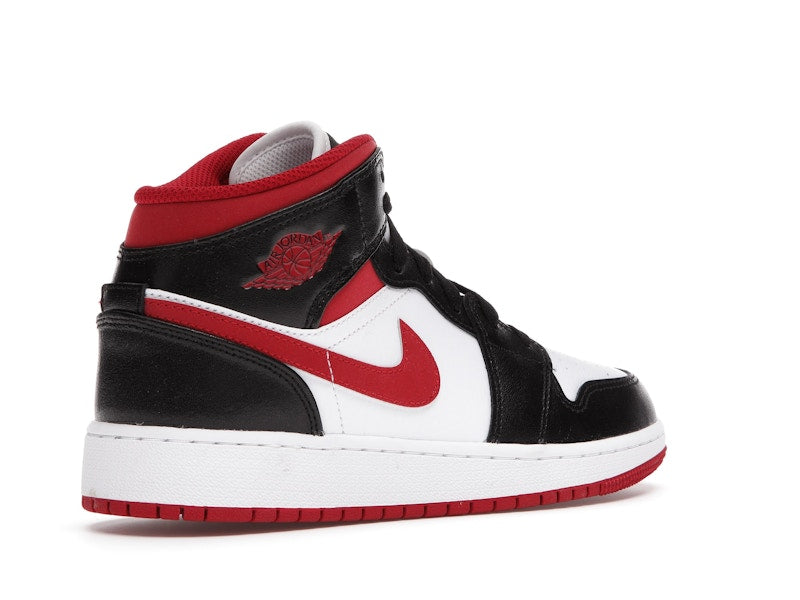 Jordan 1 Mid Gym Red Black White (GS)
