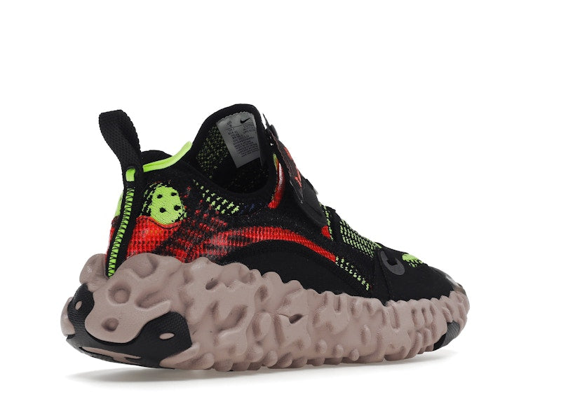 Nike ISPA Overreact Black Red Volt