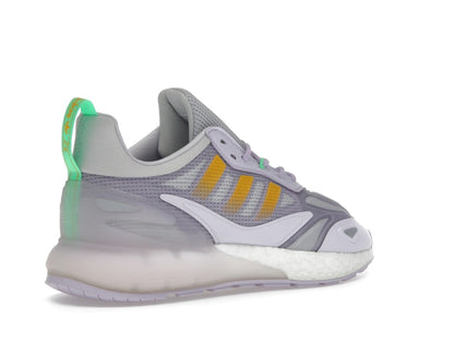 adidas ZX 2K Boost 2.0 Purple Tint Semi Solar Gold Matte Silver (Women's)