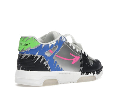 OFF-WHITE Out Of Office "OOO" Low Tops BSTROY