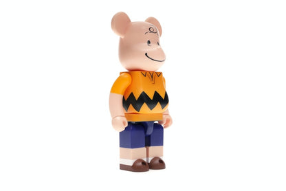 Bearbrick Charlie Brown 400% Yellow