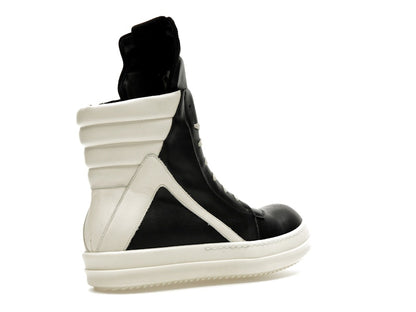 Rick Owens Strobe Geobasket High Black Milk