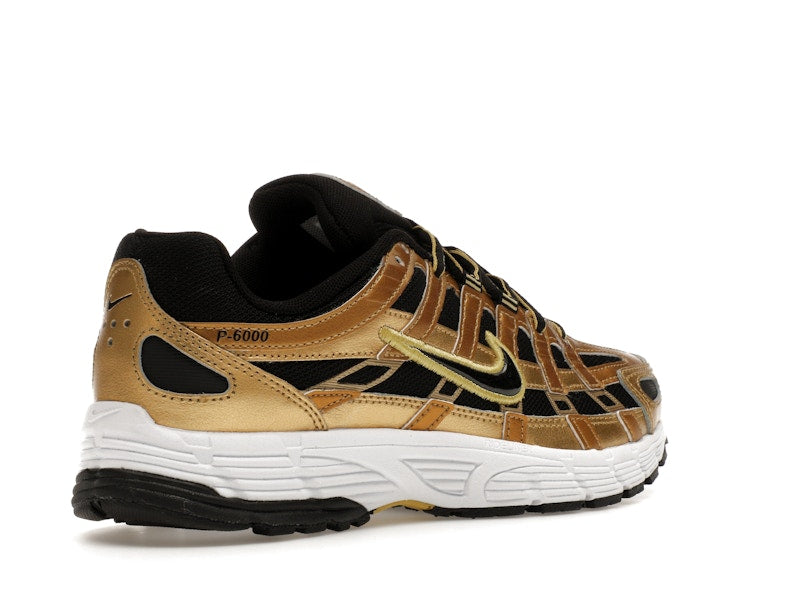 Nike P-6000 Metallic Gold Infinite Gold White Black