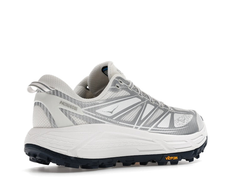 Hoka One One Mafate Speed 2 White Silver