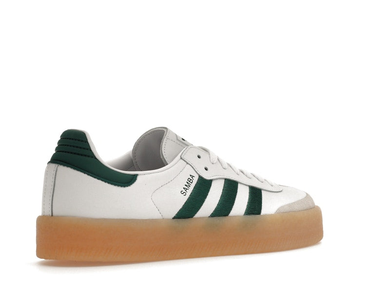 adidas Sambae White Collegiate Green Gum (Women's)