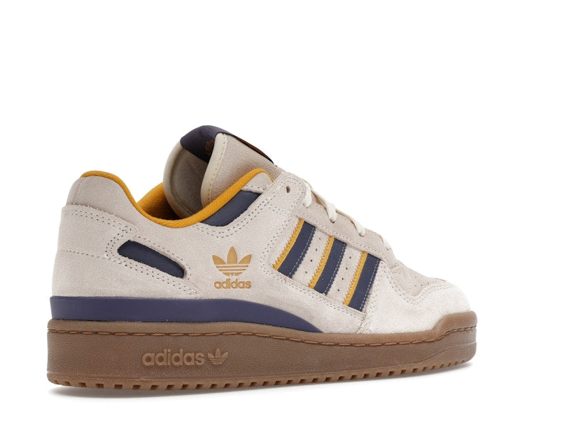 adidas Forum Low CL White Preloved Violet Yellow