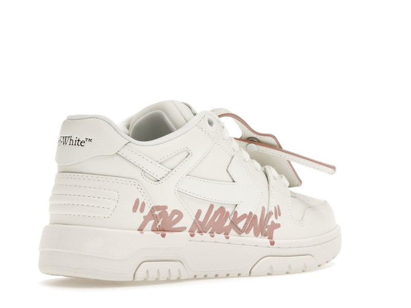 OFF-WHITE Out Of Office Low For Walking White Pink (Women's)
