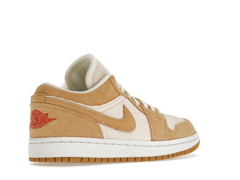 Jordan 1 Low SE Twine Orange Quartz Corduroy (Women's)