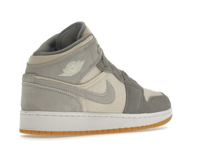 Jordan 1 Mid SE Coconut Milk Particle Grey (GS)