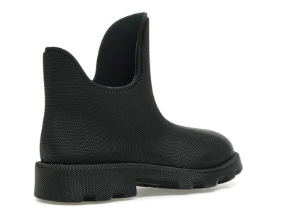 Burberry Marsh Round-Toe Ankle Boots Black
