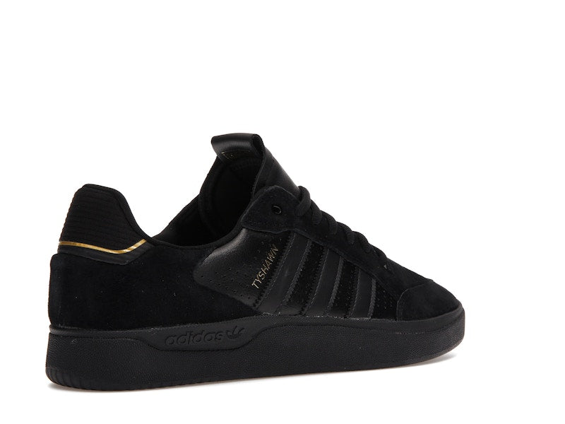 adidas Tyshawn Low Black Gold Metallic