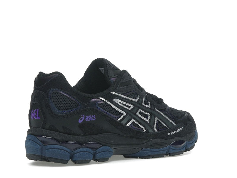 ASICS Gel-NYC Black Graphite Grey Purple