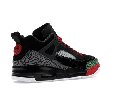 Jordan Spizike Low Black Classic Green White Varsity Red