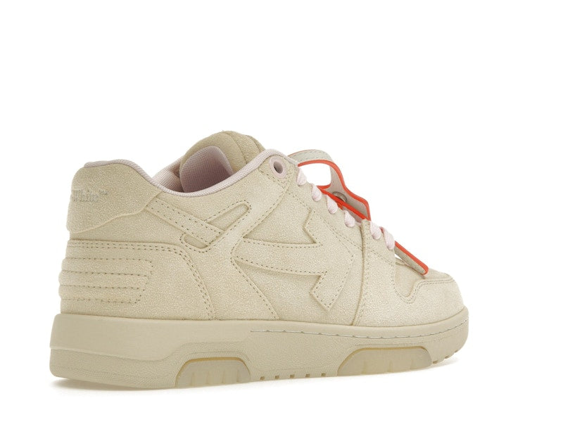 Off-White Out Of Office Suede Beige Pink