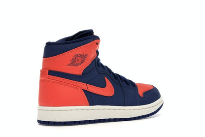 Jordan 1 Retro High Blue Void Turf Orange (Women's)
