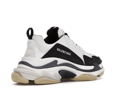 Balenciaga Triple S White Black