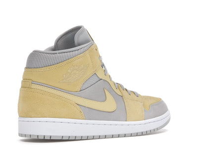 Jordan 1 Mid Mixed Textures Yellow