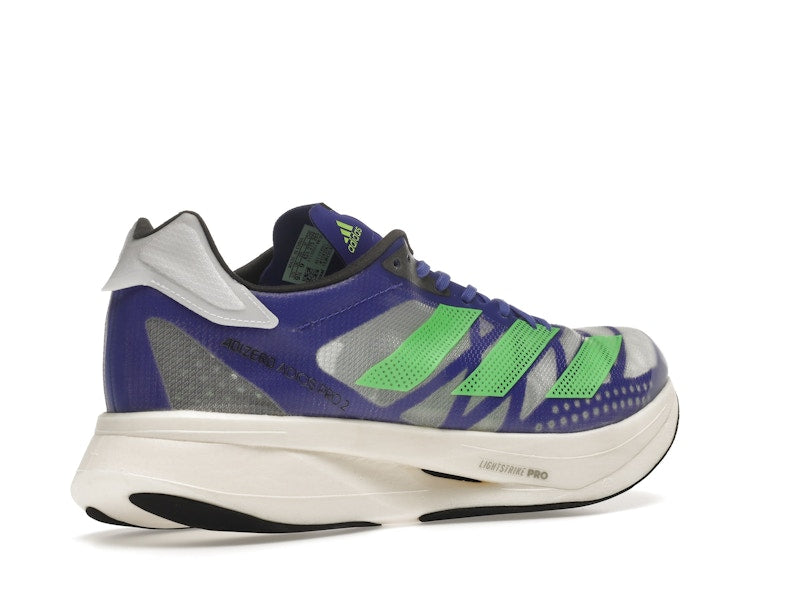 adidas Adizero Adios Pro 2 Sonic Ink Screaming Green