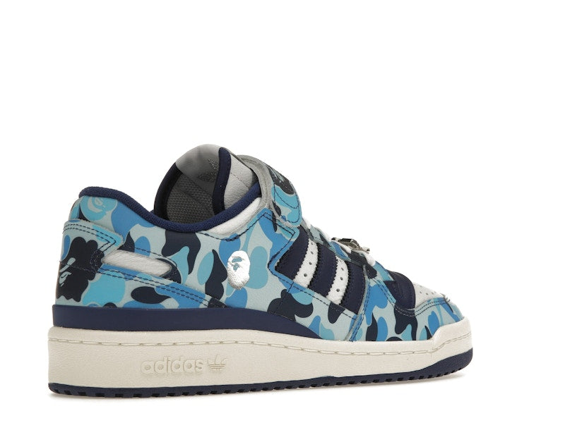 adidas Forum 84 Low Bape 30th Anniversary Blue Camo