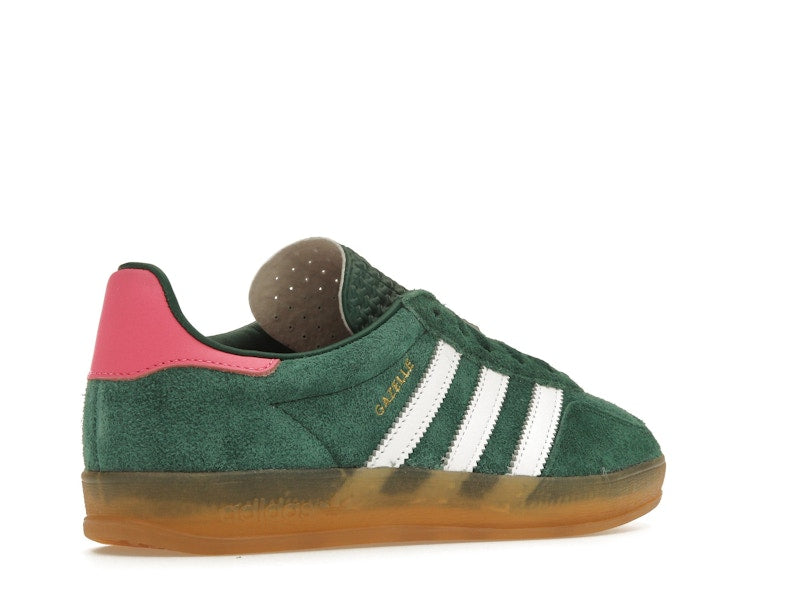 adidas Gazelle Indoor Collegiate Green Lucid Pink (Women's)