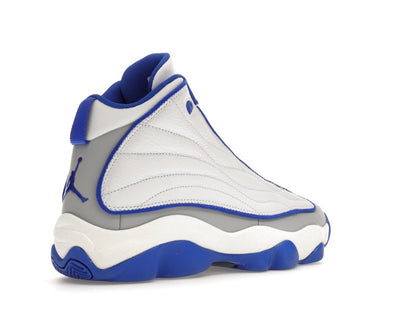 Jordan Pro Strong White Royal Grey