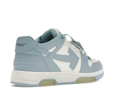 Off-White Out Of Office Calf Leather White Baby Blue