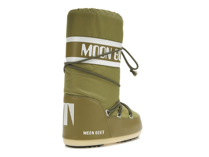 Moon Boot Icon Nylon Boot Khaki