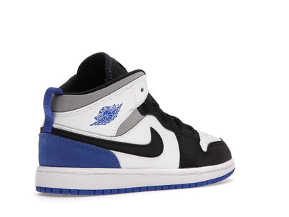 Jordan 1 Mid SE White Black Royal (PS)