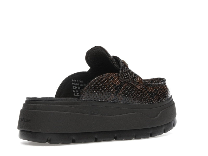 Jordan Mule Croc Velvet Brown (Women's)