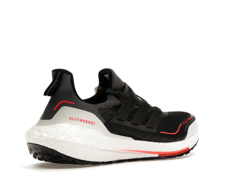adidas Ultra Boost 21 Cold.RDY Grey Black Solar Red