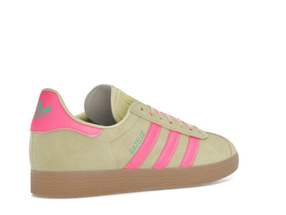 adidas Gazelle Powder Yellow Lucid Pink (Women's)