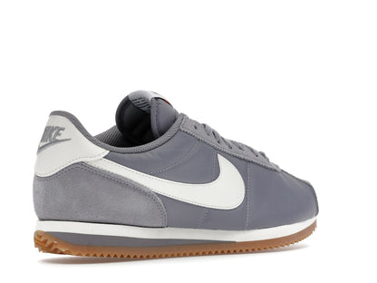 Nike Cortez Textile Cement Grey Gum Light Brown Safety Orange Sail (Women's)