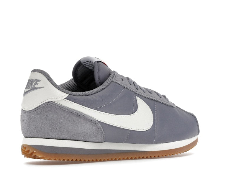 Nike Cortez Textile Cement Grey Gum Light Brown Safety Orange Sail (Women's)