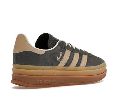 adidas Gazelle Bold Grey Magic Beige Gum (Women's)