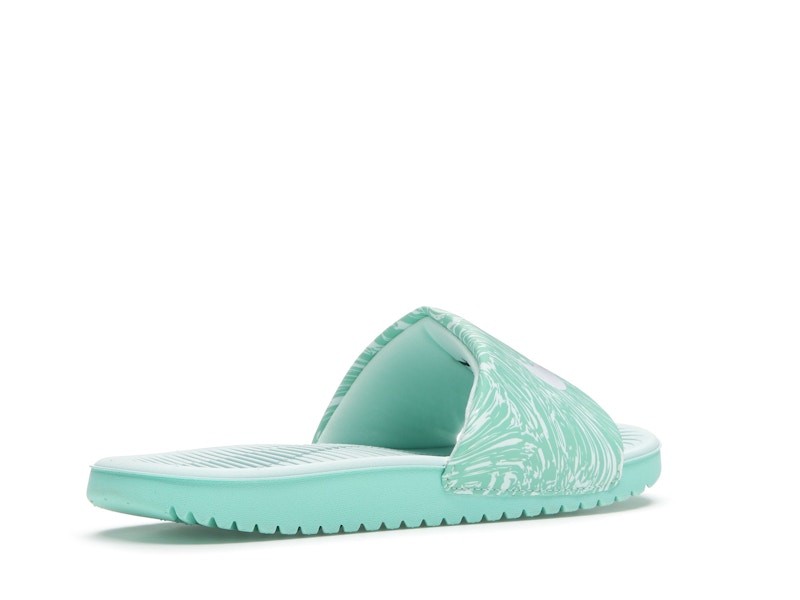 Nike Kawa Slide Print Emerald Rise (GS)