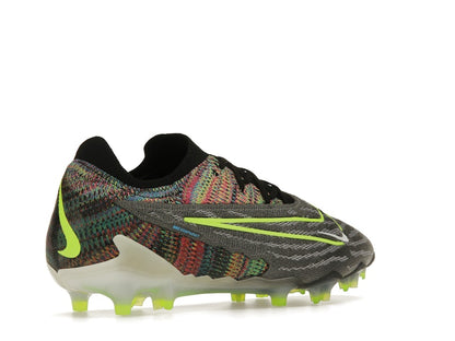 Nike Gripknit Phantom GX Elite Fusion FG Black White Blue Glow Volt
