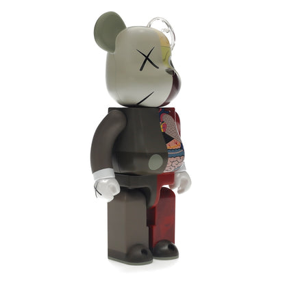 KAWS Bearbrick Dissected 400% Brown