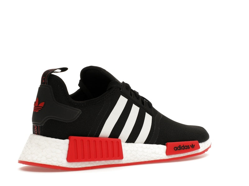 adidas NMD R1 Black Vivid Red White
